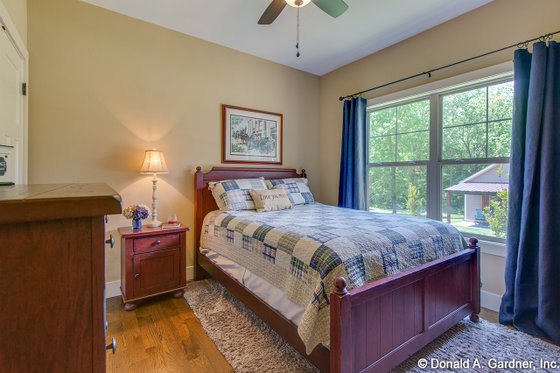 Interior - Bedroom for Craftsman House Plan #929-307 - 3 bed, 2 bath