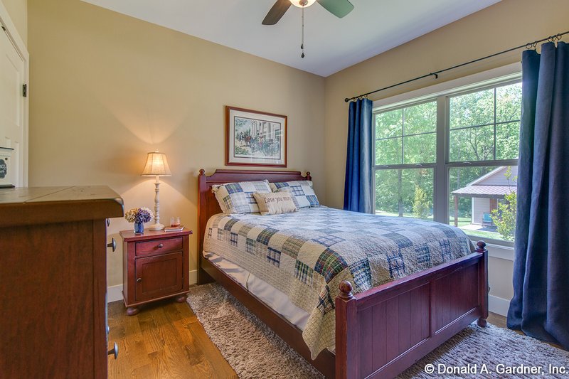 Home Plan - Interior - Bedroom for Craftsman House Plan #929-307 - 3 bed, 2 bath