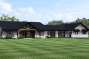 Ranch Style House Plan - 4 Beds 3 Baths 3188 Sq/Ft Plan #1064-406 