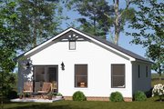 Cottage Style House Plan - 2 Beds 1 Baths 751 Sq/Ft Plan #513-2393 Exterior 