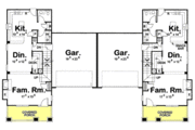 Cottage Style House Plan - 3 Beds 2.5 Baths 3298 Sq/Ft Plan #20-1350 