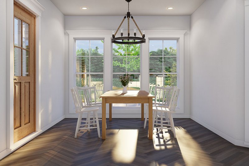Home Plan - Interior - Kitchen 1 for Farmhouse House Plan #923-318 - 3 bed, 3 bath