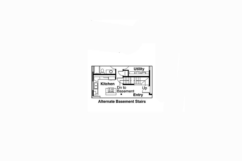 Home Plan - Floor Plan - Other Floor for Cabin House Plan #124-456 - 3 bed, 2 bath