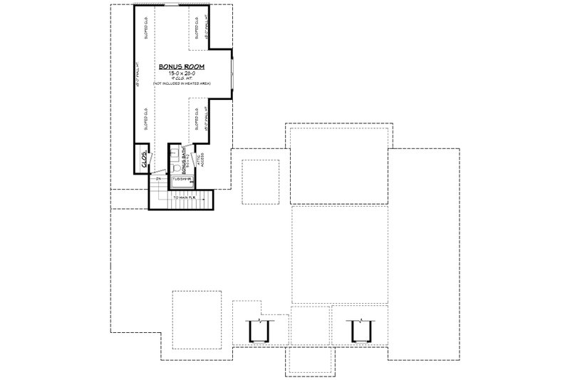 Dream House Plan - Floor Plan - Other Floor for Contemporary House Plan #430-374 - 3 bed, 3.5 bath