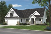 Farmhouse Style House Plan - 2 Beds 2 Baths 1194 Sq/Ft Plan #18-1054 