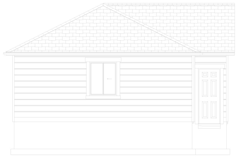 Architectural House Design - Exterior - Other Elevation for Traditional House Plan #1060-119, 0 bath