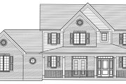 Traditional Style House Plan - 4 Beds 2.5 Baths 1929 Sq/Ft Plan #46-496 