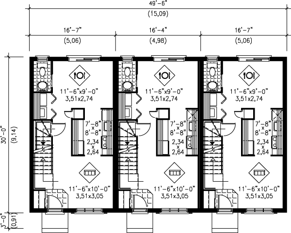 Traditional Floor Plan - Main Floor Plan #25-330