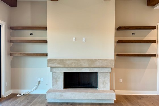Interior - Family Room for Contemporary House Plan #437-136 - 4 bed, 4 bath