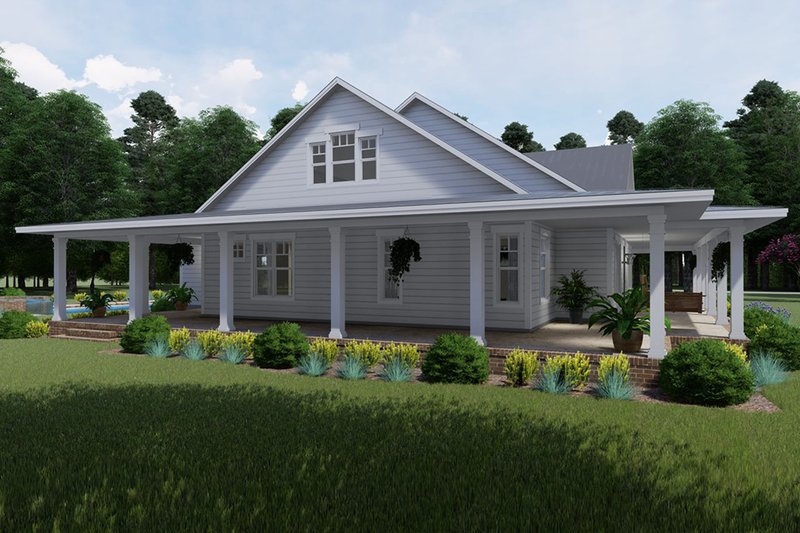 Dream House Plan - Left Side