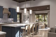 Mediterranean Style House Plan - 2 Beds 2 Baths 2029 Sq/Ft Plan #455-389 
