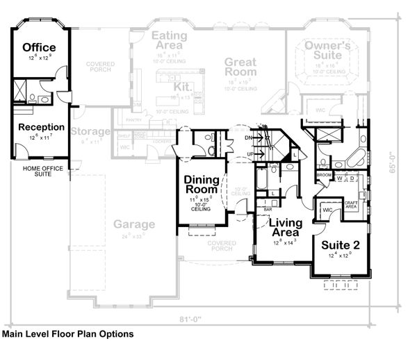 Home Plan - European Floor Plan - Other Floor Plan #20-2361