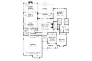 Craftsman Style House Plan - 3 Beds 2 Baths 2046 Sq/Ft Plan #929-6 
