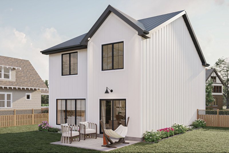 House Blueprint - Exterior - Other Elevation 1 for Farmhouse House Plan #455-316 - 3 bed, 2.5 bath