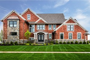 Architectural House Design - Craftsman Exterior - Front Elevation Plan #928-321