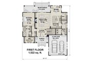 Farmhouse Style House Plan - 4 Beds 3.5 Baths 2584 Sq/Ft Plan #51-1147 