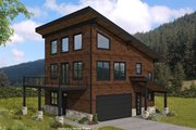 Modern Style House Plan - 2 Beds 2 Baths 2019 Sq/Ft Plan #932-781 