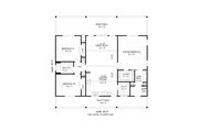 Traditional Style House Plan - 3 Beds 2 Baths 1536 Sq/Ft Plan #932-522 