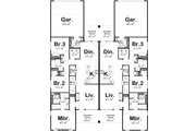 Modern Style House Plan - 3 Beds 2 Baths 1483 Sq/Ft Plan #455-353 Floor 