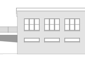 Exterior - Front Elevation 4 for Contemporary House Plan #932-299 - 1 bed, 1.5 bath