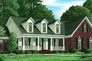 Traditional Style House Plan - 3 Beds 2 Baths 2126 Sq/Ft Plan #34-158 