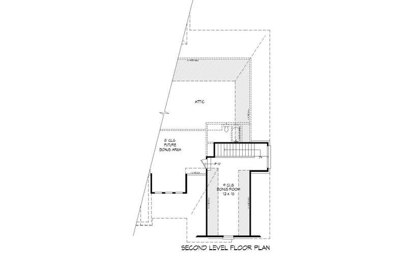 House Blueprint - Floor Plan - Upper Floor for Craftsman House Plan #932-280 - 3 bed, 2.5 bath