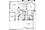 Ranch Style House Plan - 2 Beds 2.5 Baths 3194 Sq/Ft Plan #70-1064 