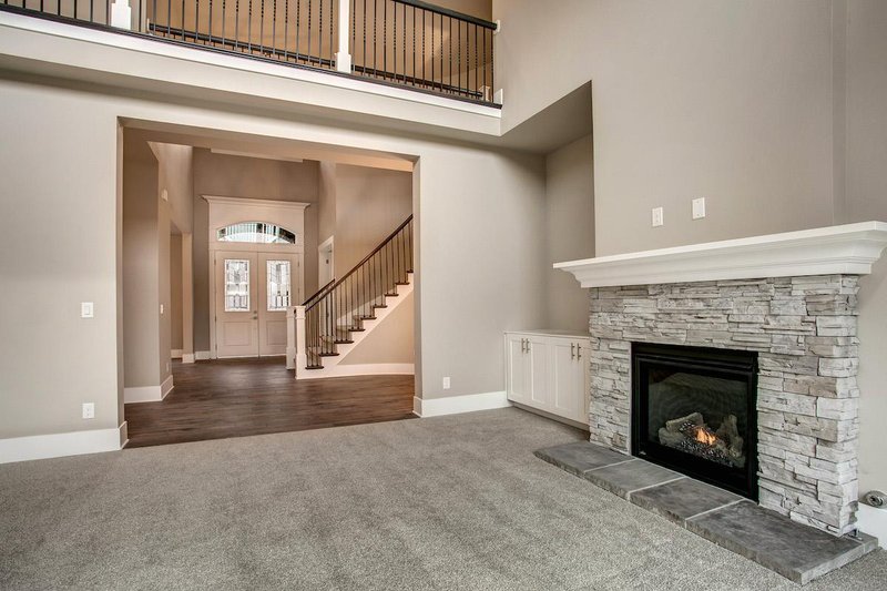 House Blueprint - Interior - Family Room 2 for Traditional House Plan #1066-70 - 6 bed, 3.5 bath