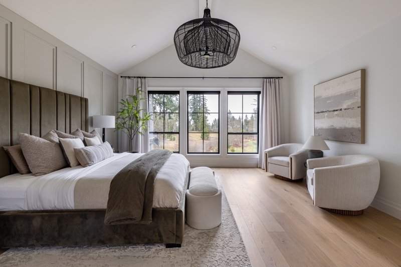 House Blueprint - Interior - Master Bedroom for European House Plan #1114-12 - 6 bed, 4.5 bath