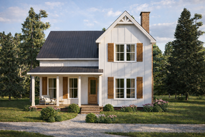 Farmhouse Exterior - Front Elevation Plan #1117-30