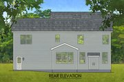 Colonial Style House Plan - 4 Beds 2.5 Baths 2210 Sq/Ft Plan #1010-213 