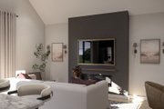 Modern Style House Plan - 1 Beds 1 Baths 896 Sq/Ft Plan #455-676 Interior 