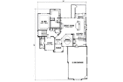 Ranch Style House Plan - 3 Beds 3 Baths 3390 Sq/Ft Plan #67-776 Floor 