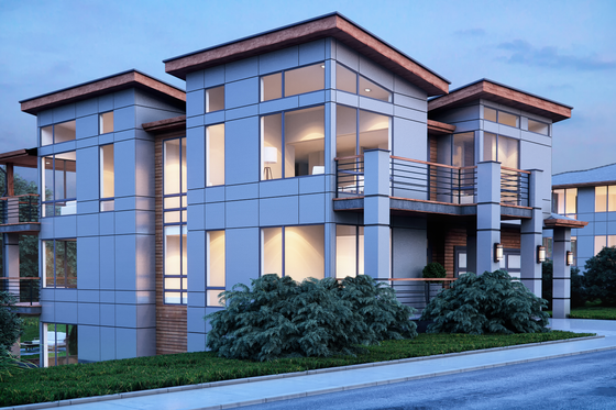 Exterior - Other Elevation for Contemporary House Plan #1066-31 - 4 bed, 4 bath
