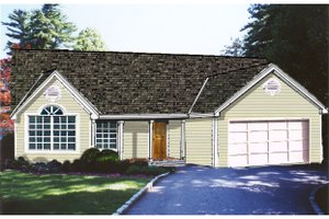 Traditional Exterior - Front Elevation Plan #3-118