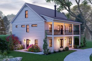 Contemporary Exterior - Front Elevation Plan #932-941