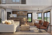 Craftsman Style House Plan - 3 Beds 2 Baths 1706 Sq/Ft Plan #923-81 Interior 