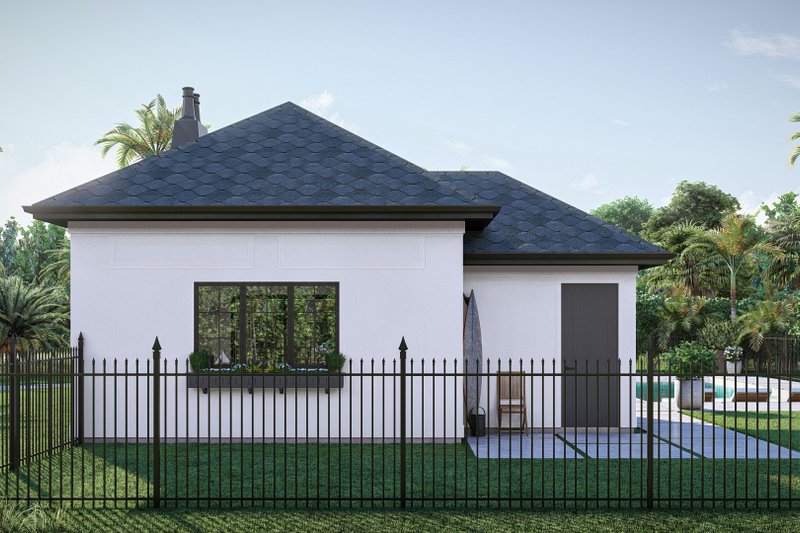 Home Plan - Exterior - Other Elevation for Modern House Plan #455-477, 1 bath
