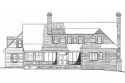 Colonial Style House Plan - 4 Beds 4 Baths 3493 Sq/Ft Plan #137-134 