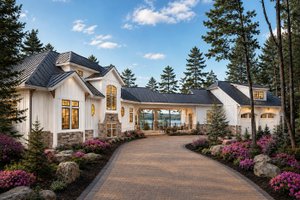 Dream House Plan - Exterior - Front Elevation for Farmhouse House Plan #928-434 - 4 bed, 3.5 bath