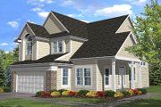 Traditional Style House Plan - 3 Beds 2.5 Baths 2296 Sq/Ft Plan #50-103 