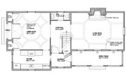 Colonial Style House Plan - 3 Beds 2.5 Baths 2038 Sq/Ft Plan #477-3 