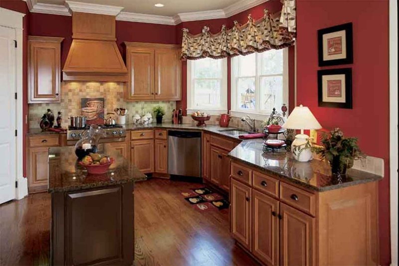 Architectural House Design - Interior - Kitchen for European House Plan #927-24 - 5 bed, 4.5 bath