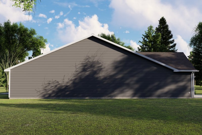 Dream House Plan - Exterior - Other Elevation 1 for Ranch House Plan #1064-65 - 3 bed, 2 bath