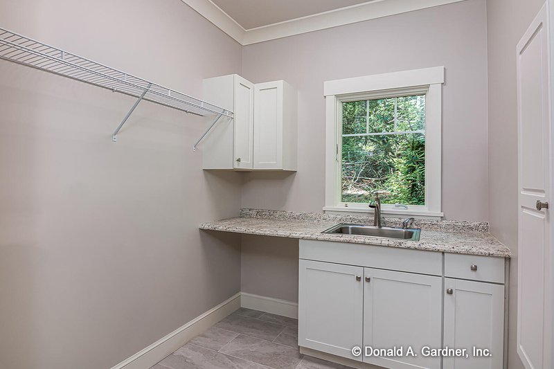 Architectural House Design - Interior - Laundry for Cottage House Plan #929-1126 - 3 bed, 3.5 bath