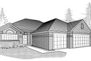 Traditional Exterior - Front Elevation Plan #65-304