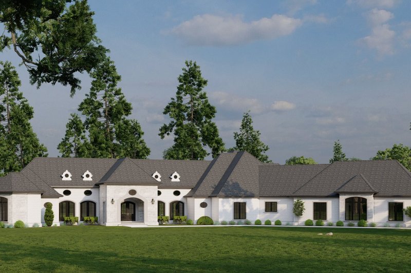 Home Plan - European Exterior - Front Elevation Plan #923-69