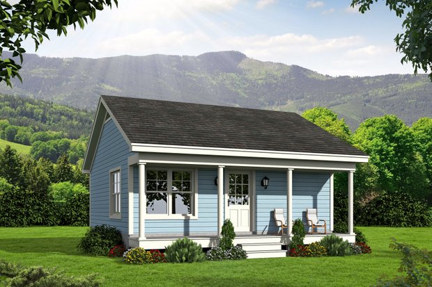 600 Sq. Ft. Tiny Plans