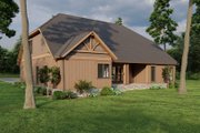 European Style House Plan - 3 Beds 2 Baths 2099 Sq/Ft Plan #17-2257 
