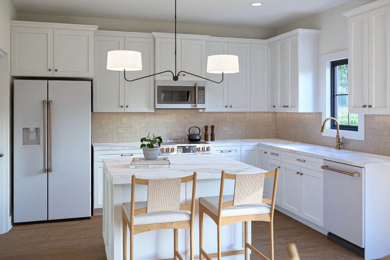 Dream House Plan - Interior - Kitchen for Traditional House Plan #455-792 - 3 bed, 2.5 bath